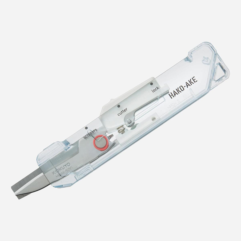Kokuyo Hako-Ake 2-Way Portable Scissors Standard Blade