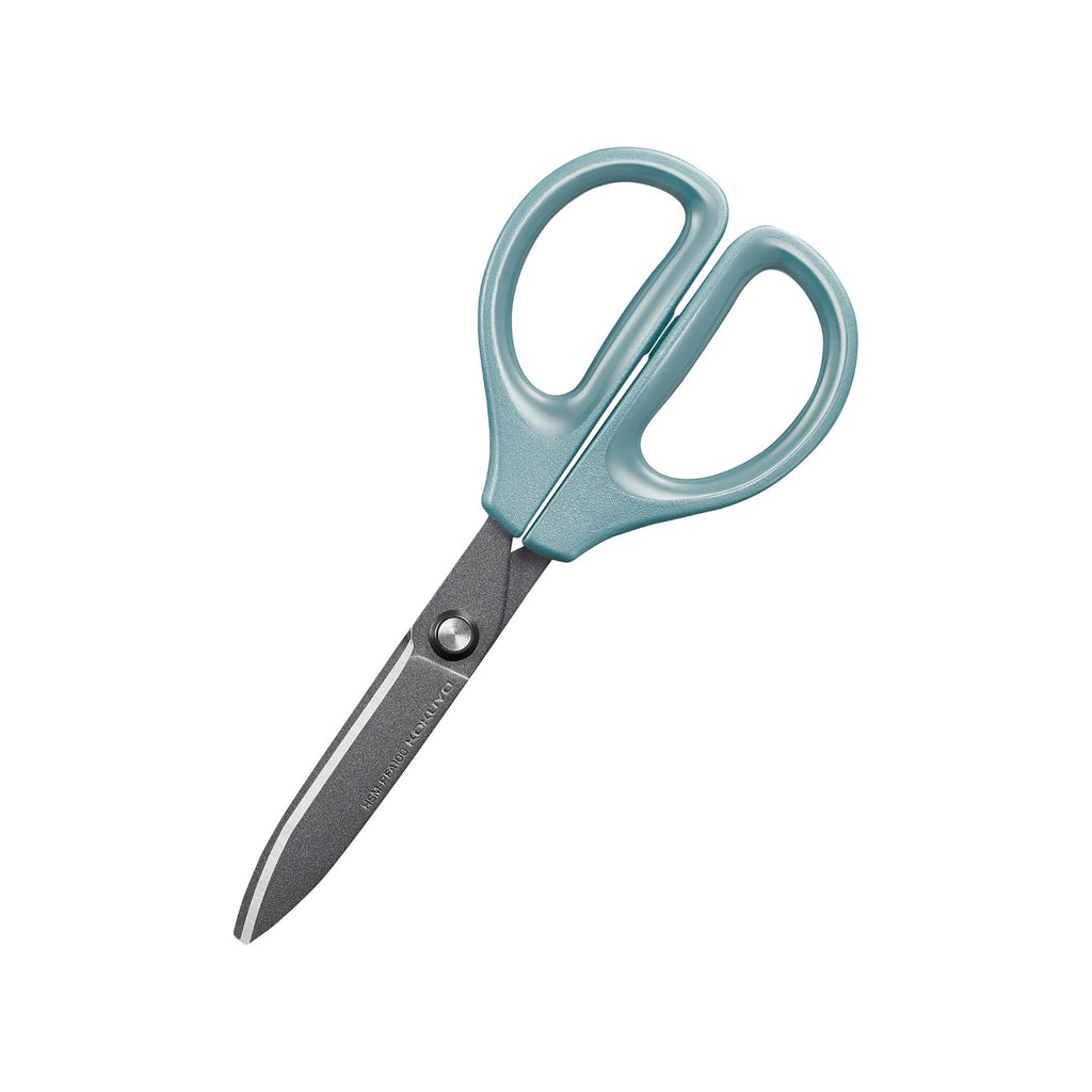 Kokuyo Scissors SAXA Fluorine Glueless Blade – Black/Blue/White