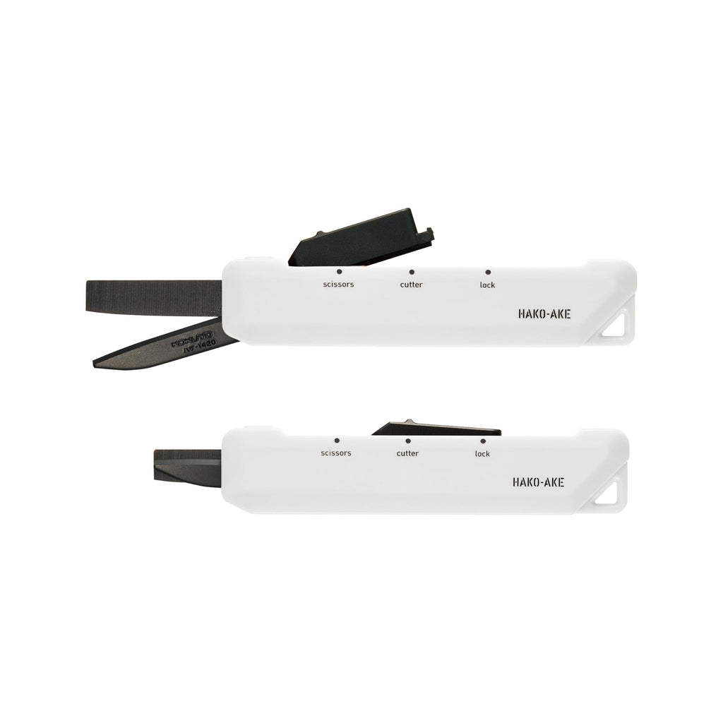 Kokuyo Hako-Ake 2-Way Portable Scissors – Standard & Titanium Blade