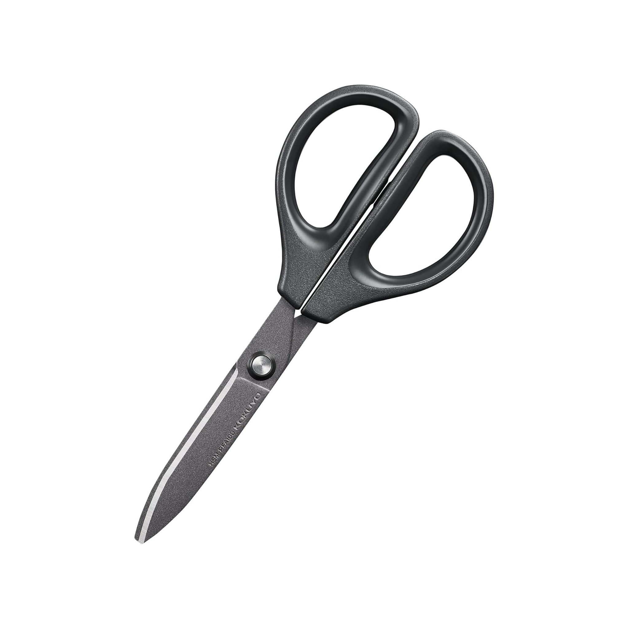 Kokuyo Scissors SAXA Fluorine Glueless Blade – Black/Blue/White
