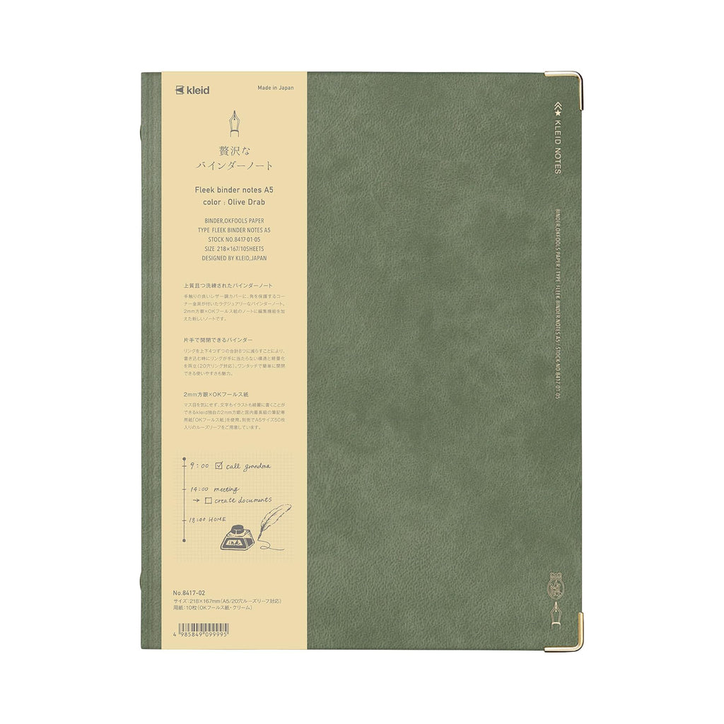 Kleid Fleek Binder Notes A5