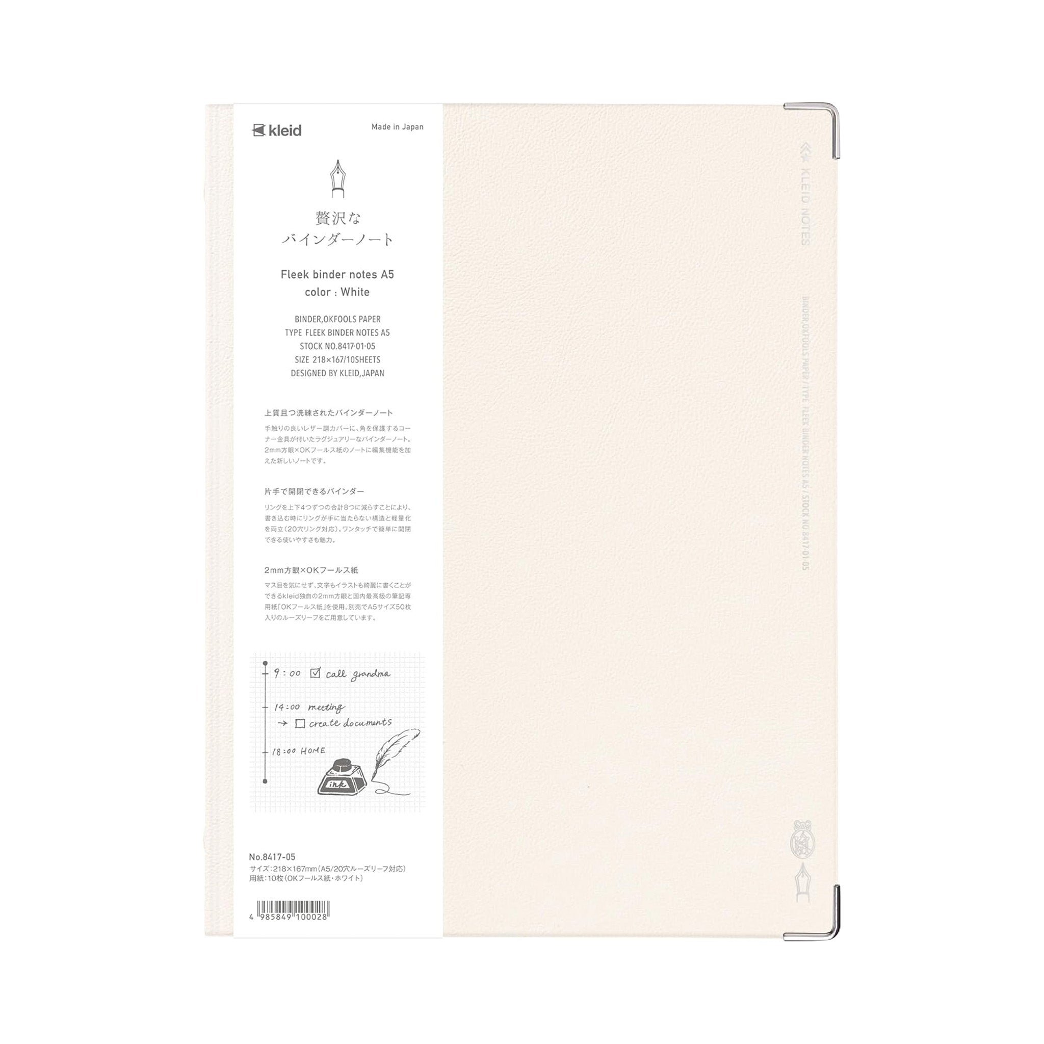 Kleid Fleek Binder Notes A5
