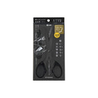 Kutsuwa Double Blade Scissors – Black/Silver