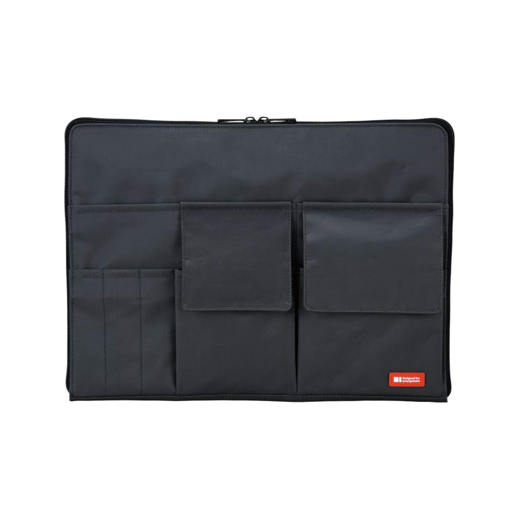 LIHIT LAB Bag-in-Bag Wide Type A4 Organizer – A7559
