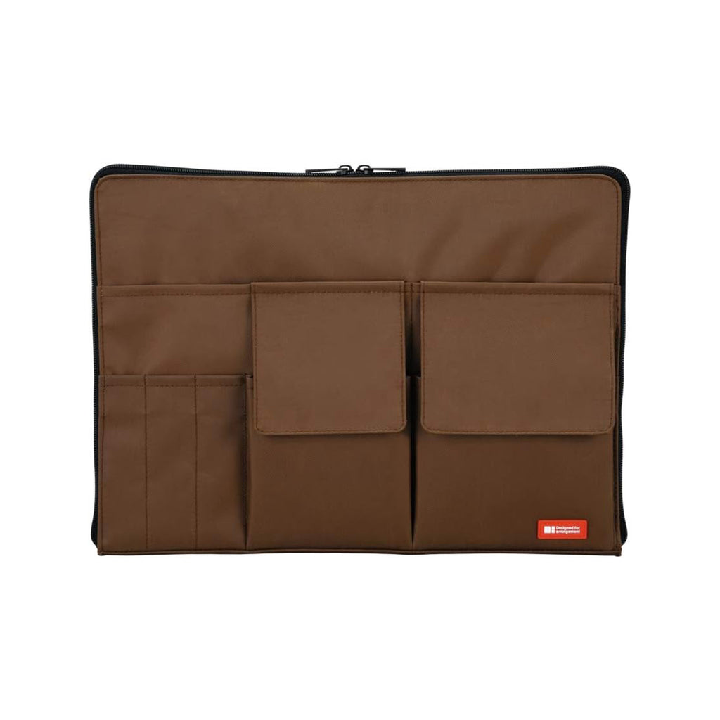 LIHIT LAB Bag-in-Bag Wide Type A4 Organizer – A7559