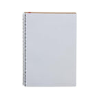 Maruman Spiral Note Basic 5mm Grid Notebook, 80 Sheets – A4, B5 or A5
