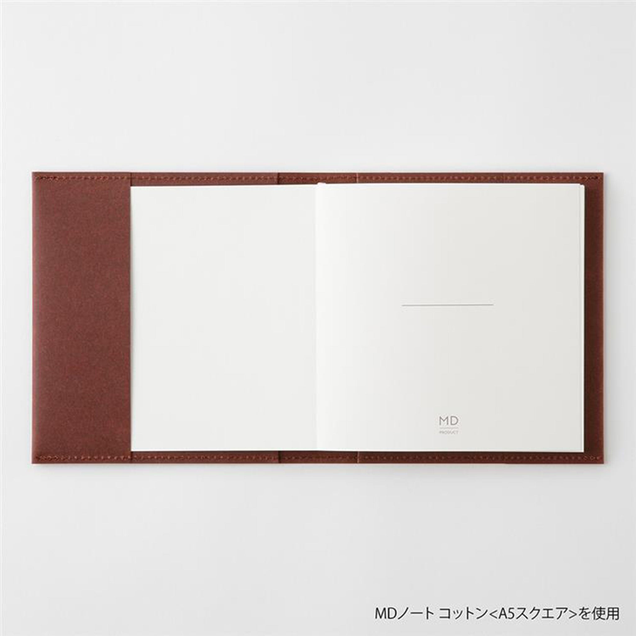 Midori MD Notebook Cover A5 Square Paper Hard