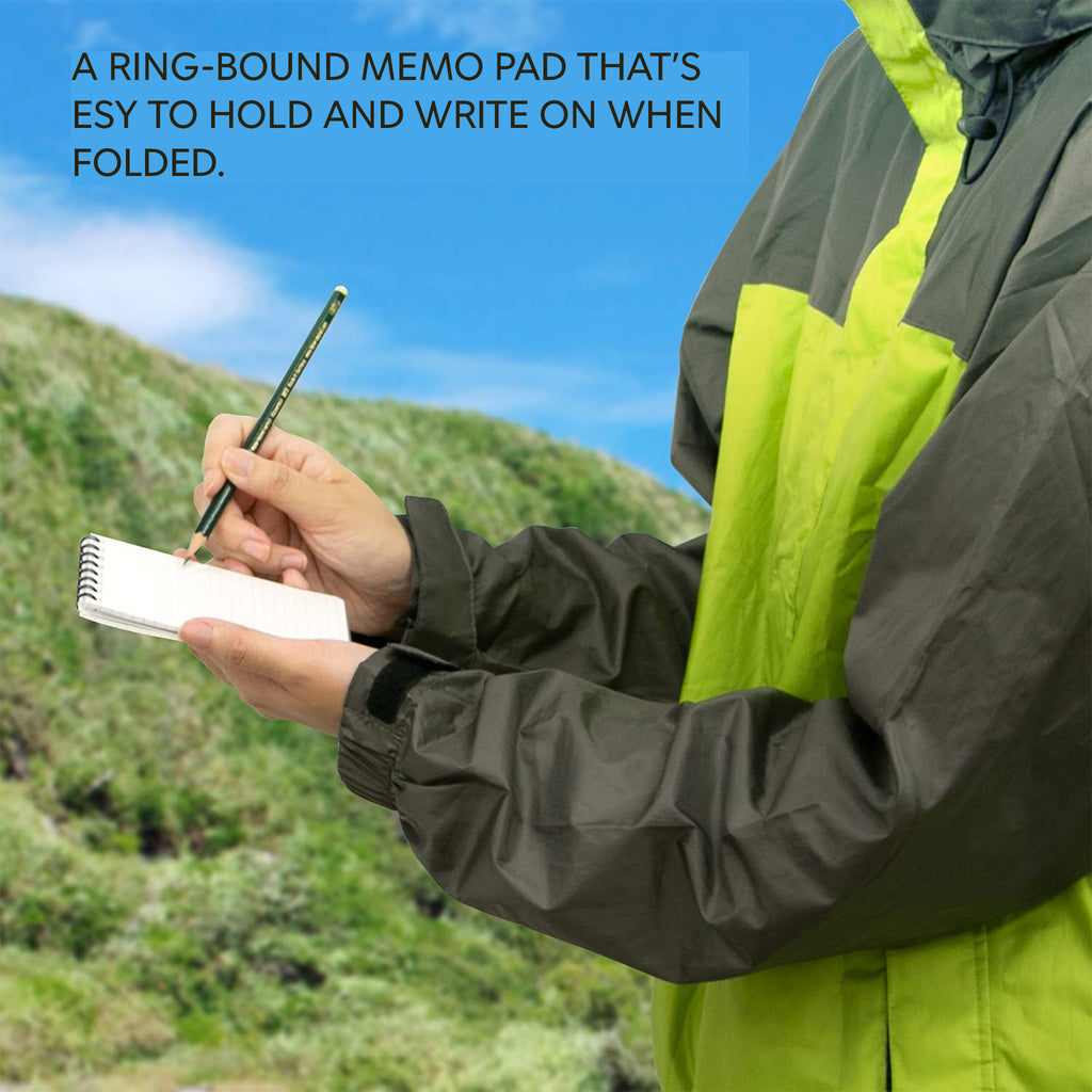 Okina Project Paper Waterproof Memo Pad B7 5mm Grid