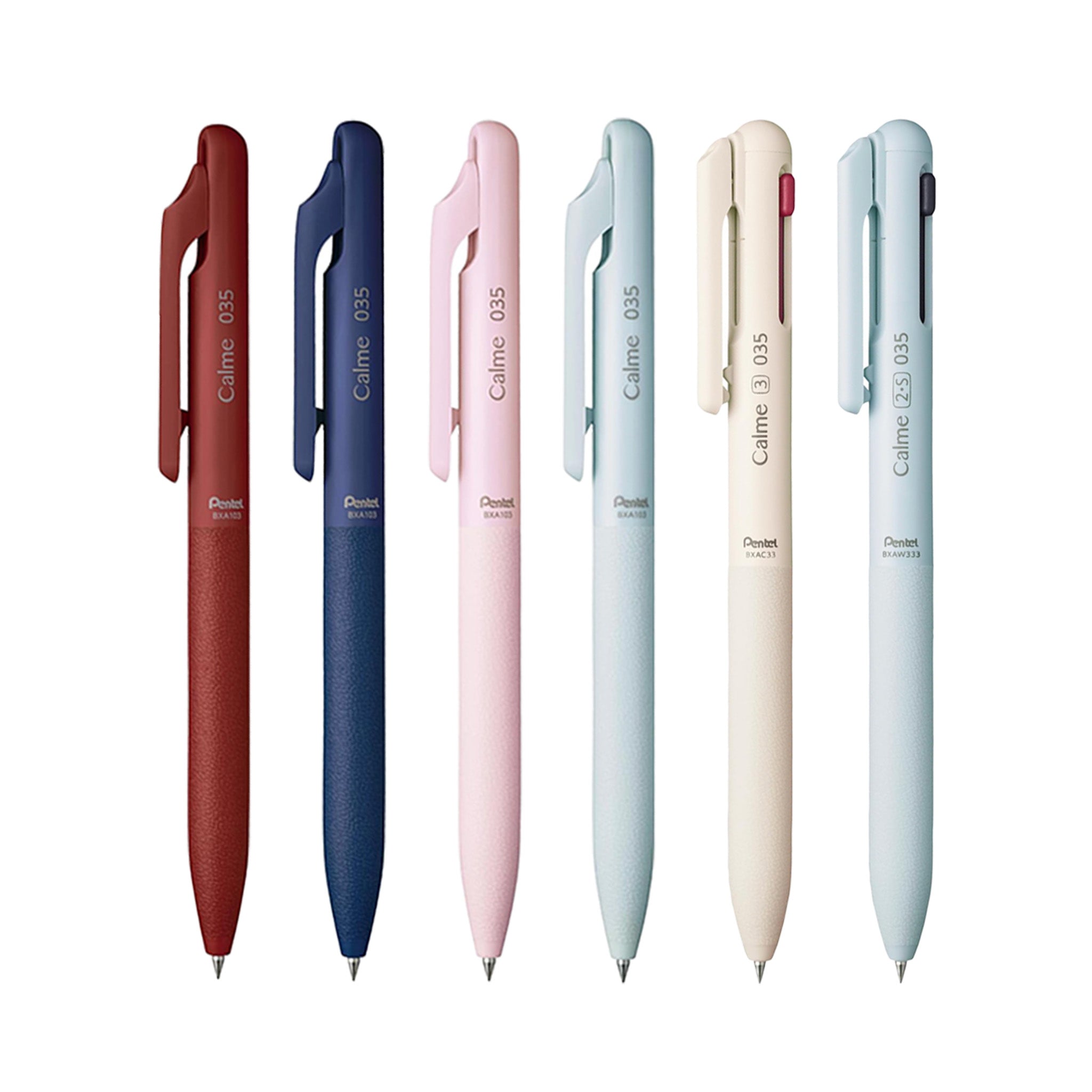 Pentel Calme Ballpoint Pen Series (0.35 mm)