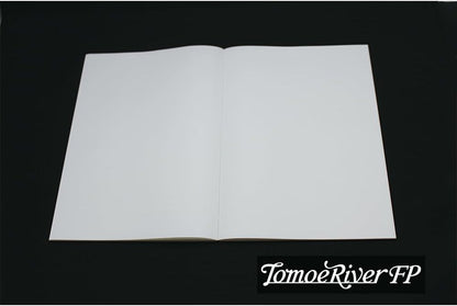 SAKAE Technical Paper Soft Cover Notebook A5 – Tomoe River FP 68gsm, White, 160 Pages, Blank (SR-A5NB-LM68)