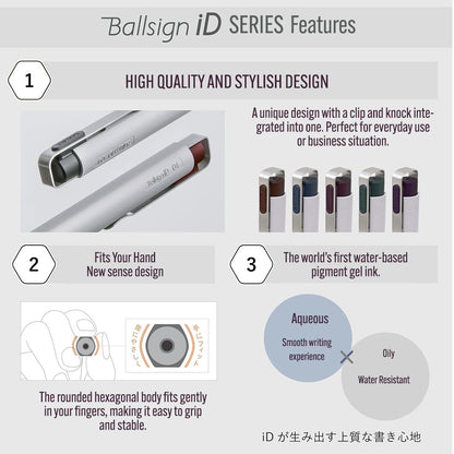 Sakura Cray-Pas Gel Pen BallSign ID 0.4mm