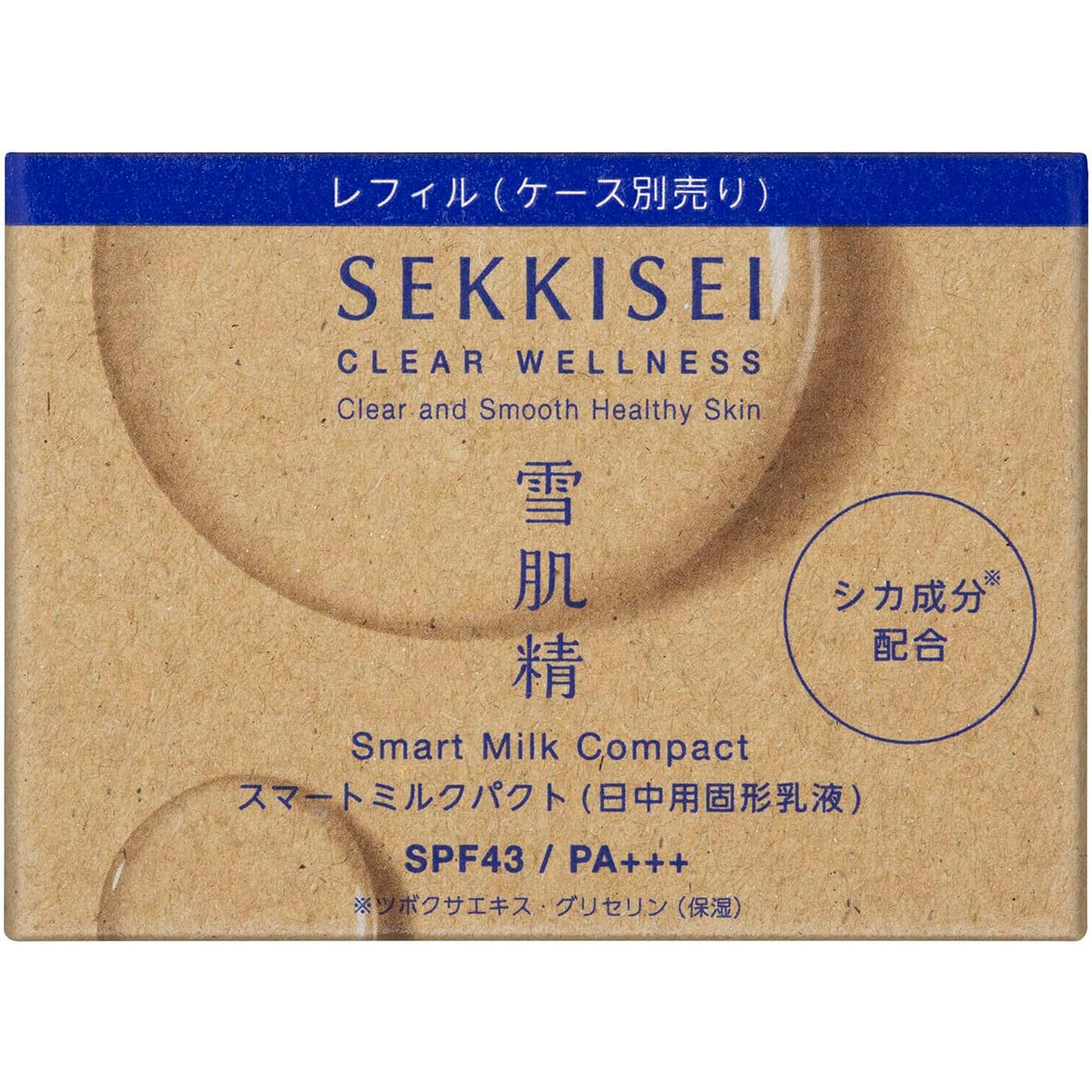 SEKKISEI Clear Wellness Skincare Emulsion Compact SPF43 PA+++